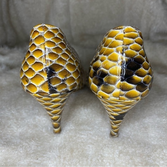 𝅺loeffler Randall Snakeskin Heels - Picture 7 of 11